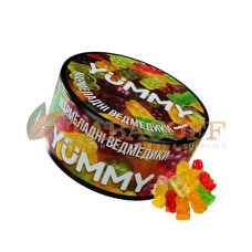 Тютюн Yummy (Яммі) Мармеладні Ведмедики (Полуниця, Малина, Вишня) 100г